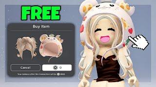 HURRY! FREE HAIR & ITEMS ON ROBLOX