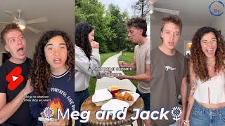 *1 HOUR* Meghan and Jack Shorts 2024 | Funny Meg and Jack Best Couple 2024