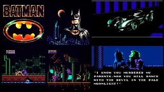 Batman nes - video game  (Бэтмен на денди)  Полное прохождение на русском языке 