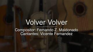 Volver Volver - Vicente Fernandez - Puro Mariachi Karaoke