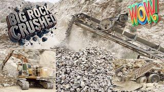 World's Biggest Rock Crusher: How it Works wondered how giant rocks are turned into the gravel?