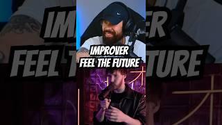IMPROVER Feel The Future REACTION #improver #beatbox #feelthefuture #cyberpunk #shorts #reaction