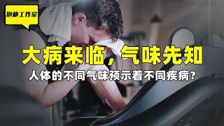 大病来临，气味先知！人体的不同气味预示着不同疾病？【抱朴工作室】