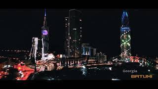 Night Batumi (Georgia) 4k Dji mini3 pro