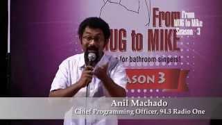 Anil Machado talks at From Mug to Mike Season 3!