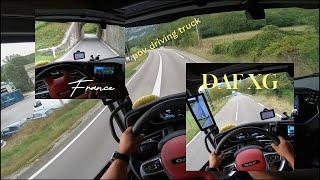 POV DRIVING TRUCK DAF XG  (Virieu-le-Grand - Saint-Rambert-en-Bugey -France) #povdriving #ets2