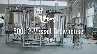 500L 2-Vessel Brewhouse | Carry Brewtech