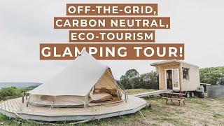 *OFF-GRID* Byron Bay Glamping FULL TOUR! The Camp | Slow Stays