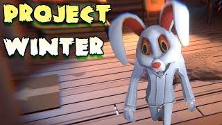 Выживание в суровых условиях project winter multiplayer первый взгляд! survival games