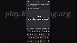 Write and Run Kotlin Code on Your Phone Using Kotlin Online Playground