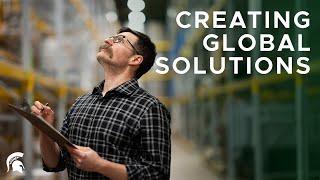 A Spartan creating global supply chain solutions