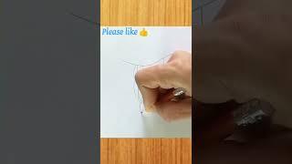 Beautiful girl drawing | Girl Drawing #shorts #trending  #shortvideo