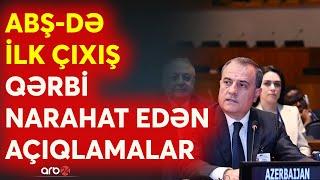 SON DƏQİQƏ! ABŞ-də Paşinyan üçün ÇƏTİN ANLAR: Bayramov BMT kürsüsündən həqiqətləri sadaladı - CANLI