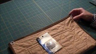 Needlepointers.com Quick Tip #19 - How to Hang A Quilted Wall Hanging