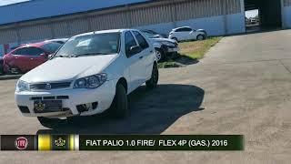 FIAT PALIO TROFEO 1.0 FIRE FLEX 4P (GAS.) 2016 - LEILÕES PB