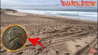 WAR Nickel Found! Beach Metal Detecting! Marina, California!