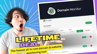 Domain Monitor Lifetime Deal I All-in-one domain & website monitoring tool