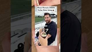 Messi's $1000 Yerba Mate Setup