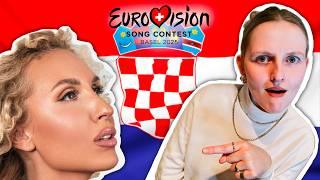 FIRST REACTION: Irma - "Enigma"  | DORA 2025 | EUROVISION NATIONAL FINALS | CROATIA