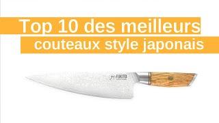 Top 10 des couteaux style japonais