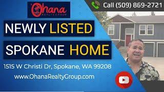 Newly Listed Spokane Home For Sale | 1515 W Christi Dr, Spokane, WA 99208