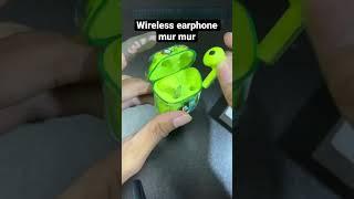 Earphone wireless murah tapi berbaloi