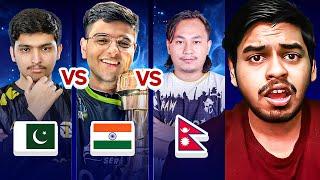 Soul SAUMAY vs SKYHORAA vs IQ  Who is Better ?? INDIA vs Nepal vs Pakistan BEST Moments PUBG Mobile