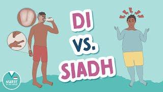 SIADH vs. DI - Signs & Symptoms | Med Surg Help for Nursing School