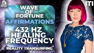 Wave Of Fortune In Reality Transurfing Affirmations - Guided Meditation 432 Hz Healing Frequency