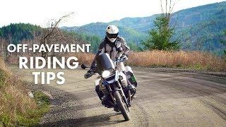 5 Useful Tips for Riding Dirt and Gravel Roads - Cornering / Lane Position / Speed / Body Position