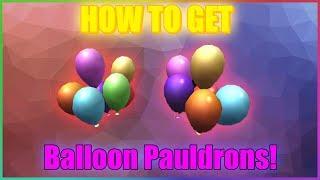 -EVENT- HOW TO GET Balloon Pauldrons! (Roblox)
