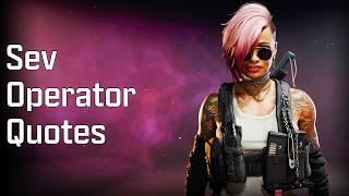 Black Ops 6 Zombies - Sev Operator Quotes