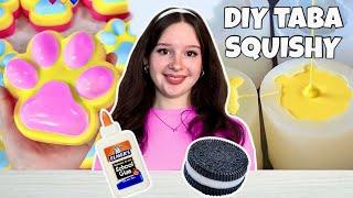 I Made TABA SQUISHIES AT HOME!  *EASY DIY Taba Squishy Recipes*