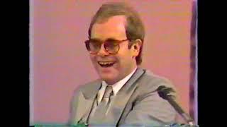 Elton John - The Fox Telepress Conference 1981