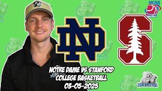 Stanford vs Notre Dame 3/5/25 Free College Basketball Picks and Predictions | NCAAB Pick