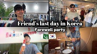  Saying Yes To My Friend for 24hr on his Last day in korea | Pakistani boys in korea