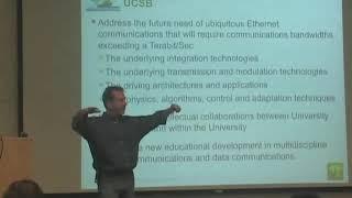 The UCSB Terabit Optical Ethernet Center TOEC and the Greening of Photonic Technologies - Daniel J