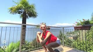 FULL BODY WORKOUT IN NATURE. NO CELLULITE. Firm buttocks with Irina Kovych