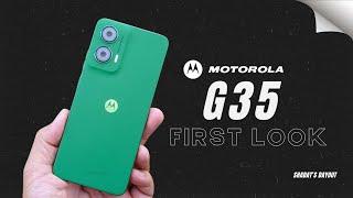 Motorola G35 First Look: Unbelievable Specs & Features Revealed!