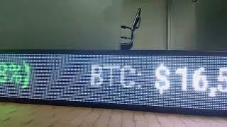 Led ticker