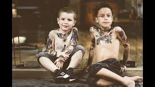 Barber shop tattoos and kids video clip Tatooimtattoos