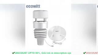 Ecowitt GW2001 Wittboy Weather Station, Includes GW2000 Wi-Fi Gateway and WS90 7-in-1 Outd