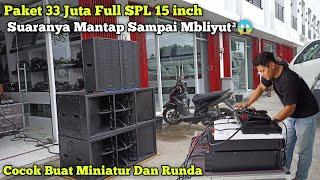 Cuma 15 Inch Suaranya JosPaket 33 Juta Full SPL Hasil Suaranya Bikin Mbliyut