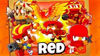 BTD 6 but we can only use RED Towers