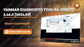 Testing New YANMAR DIAGNOSTIC TOOL SA-DIRECT 2.46.0 [2024.09]