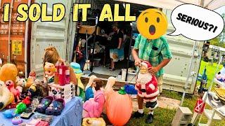 I hosted an ENORMOUS garage sale and my prices were insane!