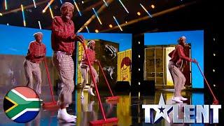 Incredible Sweeping South African Dancers Gets Standing Ovation | France's Got Talent | Season 10