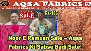 Noor E Ramzan Sale Top Pakistani Dress Material Wholesalers in Charminar, Hyderabad