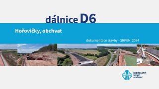 D6 Hořovičky, obchvat (dokumentace stavby 08/2024)