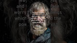 The Only Path To Happiness – Epictetus – Stoicism
